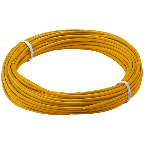 Goobay Kupferlitze isoliert, 10 m, Orange