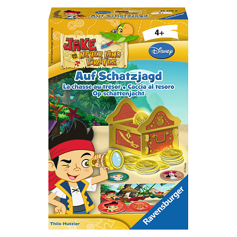 Ravensburger Disney Jake and the Neverland Pirates Auf Schatzjagd Brettspiel Reisen/Abenteuer