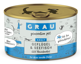 Grau 7800.00 Katzen-Dosenfutter 200 g