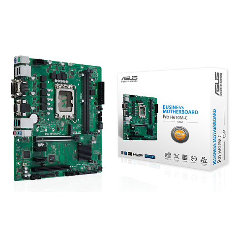 ASUS Pro H610M-C-CSM Intel H610 LGA 1700 micro ATX