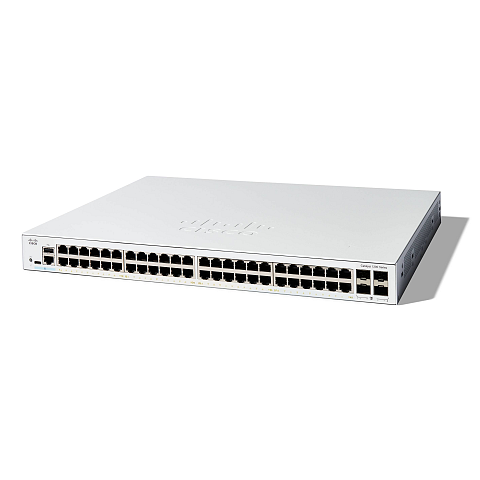 Cisco C1200-48T-4G Netzwerk-Switch Managed L2/L3 Gigabit Ethernet (10/100/1000) Weiß