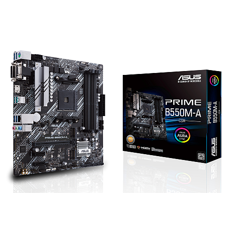 ASUS Prime B550M-A/CSM AMD B550 Sockel AM4 micro ATX