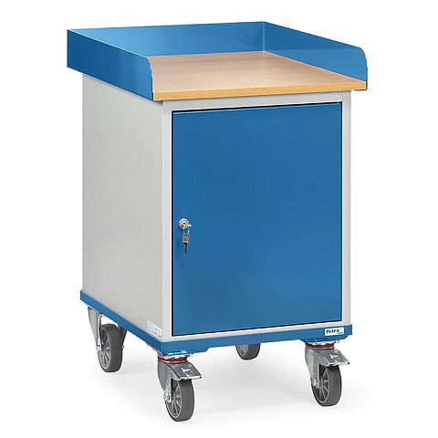fetra 2445 Bollerwagen Sperrholz Regalwagen