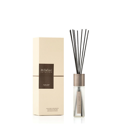 Millefiori Silver Spirit Aromaessenz 100 ml Bergamotte, Zedernholz, Geranium, Jasmin, Zitrone, Maiglöckchen, Malz, Muskatnuss, Orange, Weißer Moschus Aroma-Diffuser