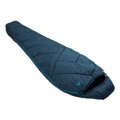 VAUDE Sioux 400 II XL Erwachsener Mumienschlafsack Recyceltes Polyester Blau