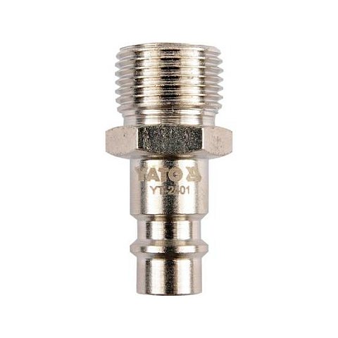 Yato YT-2401 Luftanschluss/Verbinder Nickel Stahl Außengewinde 3/8" 1 Stück(e)