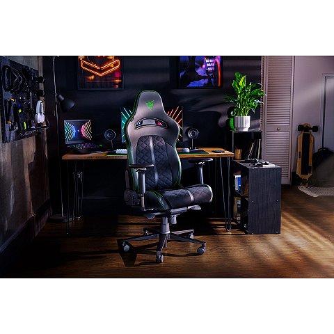 Razer Enki PC-Gamingstuhl Gepolsterter Sitz Schwarz