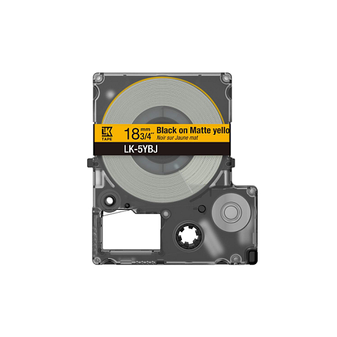 Epson C53S672075 Etiketten erstellendes Band Schwarz auf gelb