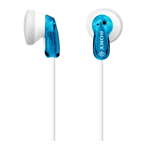 Sony MDR-E9LP Kopfhörer Kabelgebunden im Ohr Musik Blau, Weiß
