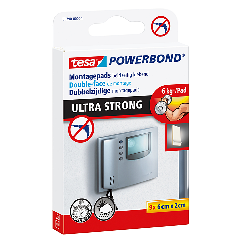 TESA 55790 Montageband & -etikett 0,06 m Montagepad