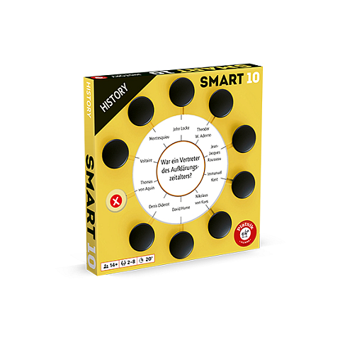 Piatnik Smart 10 History 20 min Brettspiel-Erweiterung Familie