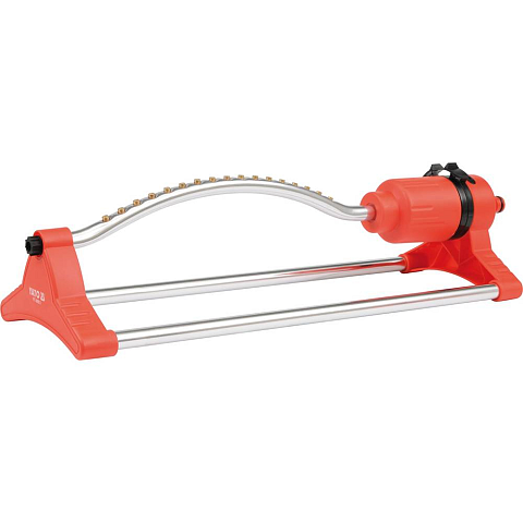 Yato YT-8993 Wassersprinkler Schwingender Wassersprinkler Acrylnitril-Butadien-Styrol (ABS), Aluminium Orange, Silber