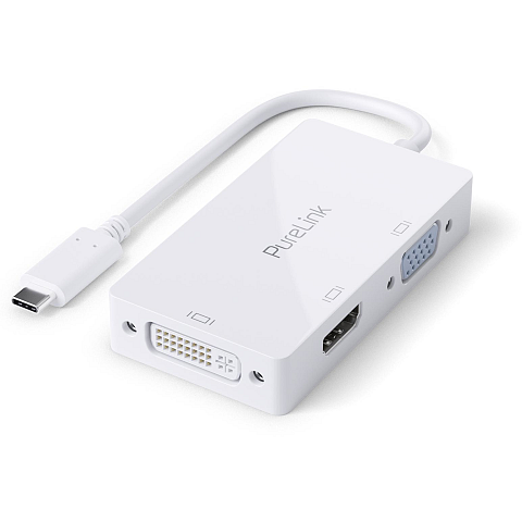 PureLink IS240 USB-Grafikadapter Weiß