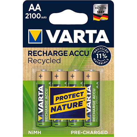 Varta Recycled AA 2100mAh Wiederaufladbarer Akku Nickel-Metallhydrid (NiMH)