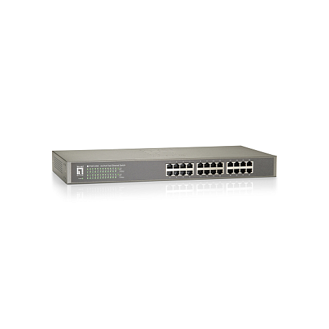 LevelOne FSW-2450 Netzwerk-Switch Unmanaged Fast Ethernet (10/100) Schwarz