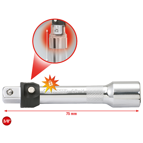 KS Tools 919.3801-E Schraubenschlüsseladapter/-erweiterung 1 Stück(e) Verlängerungsstange