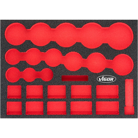 Vigor V5066-L Zubehör für Aufbewahrungsbox Schwarz Teiler-Set