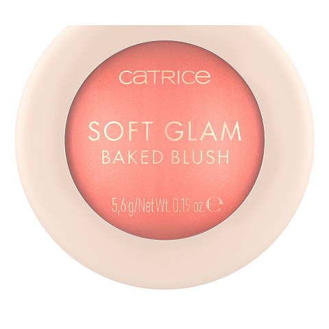 CATRICE Soft Glam Baked Blush Rouge 5,6 g 030 030 - Cheeky Coral Puder