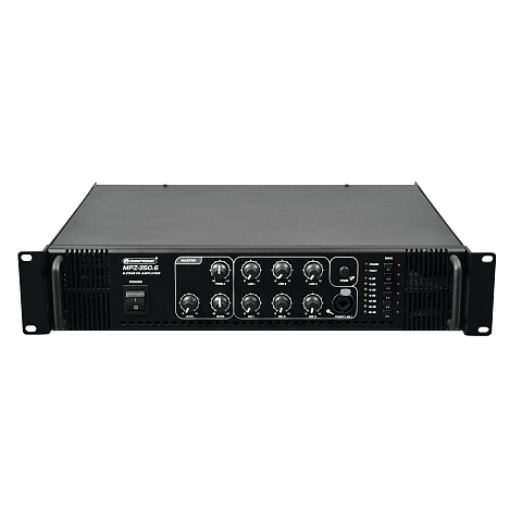 Omnitronic 80709741 Audioverstärker Leistung/Phase Schwarz