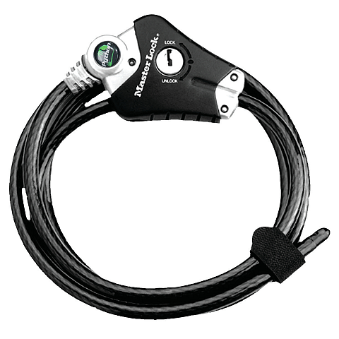 MASTER LOCK 8428EURDPRO Kabelschloss Schwarz 1,8 m