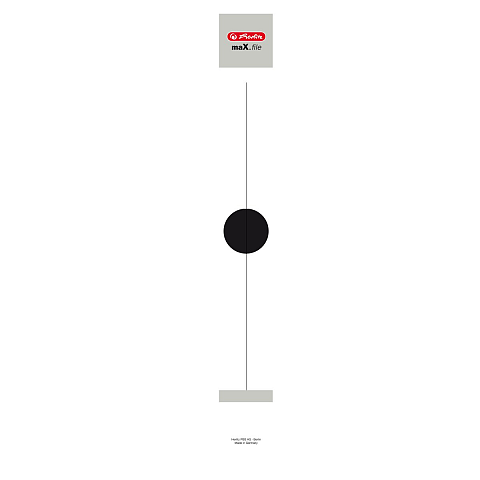 Herlitz 10834232 selbstklebendes Etikett Rechteck Weiß 10 Stück(e)