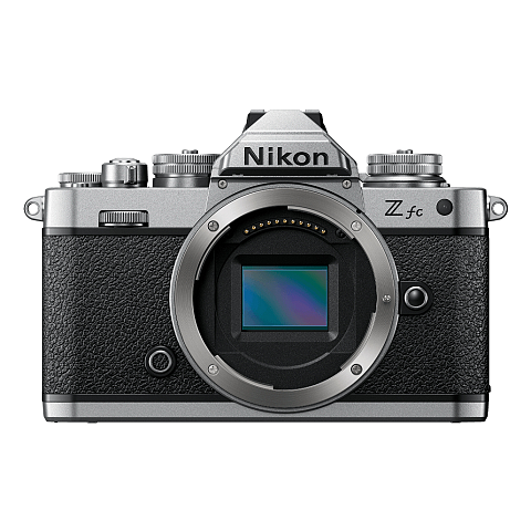 Nikon Z fc MILC Body 20,9 MP CMOS 5568 x 3712 Pixel Schwarz, Silber