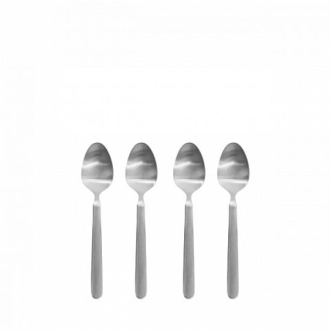 Blomus Stella Kaffeelöffel Edelstahl Silber 4 Stück(e)