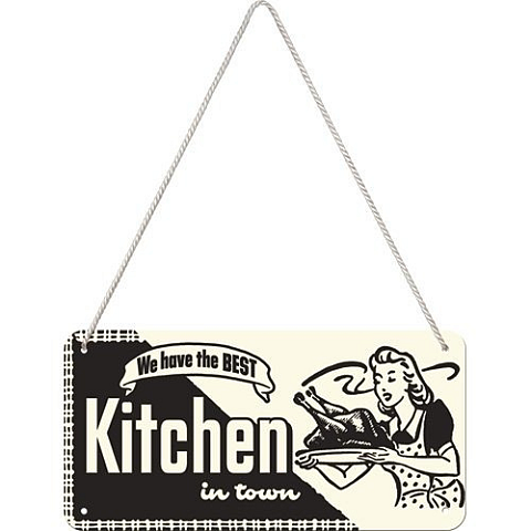 Nostalgic Art 4036113280127 Dekoratives Schild & Tafel für drinnen Mehrfarbig