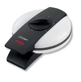Cloer 261 Waffeleisen 800 W Schwarz, Weiß