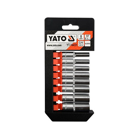 Yato YT-14431 Steckdosen/Steckdosen-Set Steckschlüssel-Satz