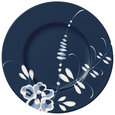 Villeroy & Boch Old Luxembourg Brindille Essteller Oval Porzellan Blau, Weiß 1 Stück(e)