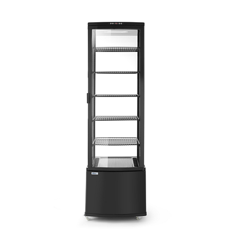 Hendi 233290 Industrieller Kühl/Gefrierschrank Vitrinenkühlschrank 270 l Freistehend C