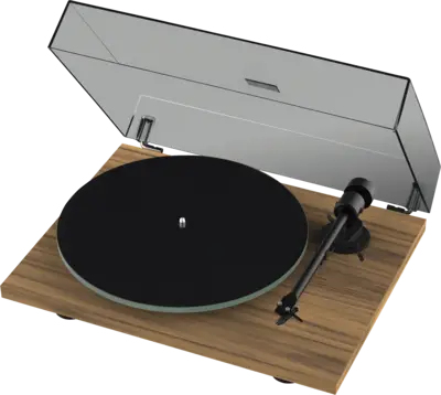 Pro-Ject T1 EVO BT Audio-Plattenspieler mit Riemenantrieb Walnuss