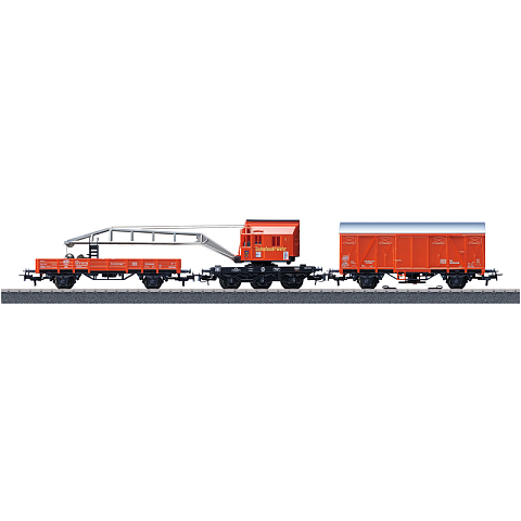 Märklin Start up - Feuerwehr-Bergekran-Set