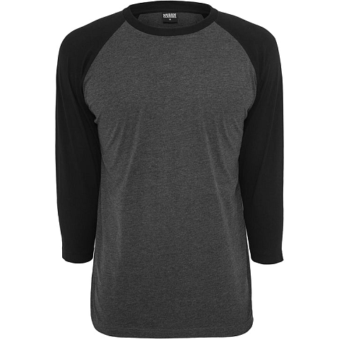 Urban Classics TB366-00314-0039 T-Shirt 3/4 Ärmel Baumwolle, Polyester
