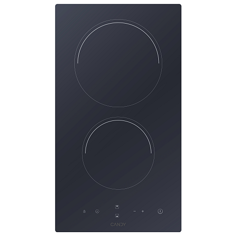 Candy Idea CDH30 Schwarz Integriert 28.8 cm Keramik 2 Zone(n)