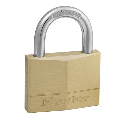 MASTER LOCK 50 mm breites Vorhngeschloss aus Massivmessing
