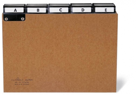 Durable 4245-11 Karteikasten A4
