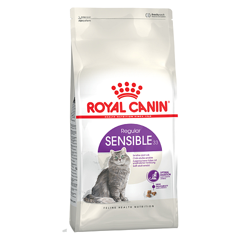 Royal Canin Sensible 33 Katzen-Trockenfutter 4 kg Adult Geflügel, Reis