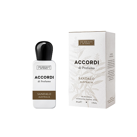 The Merchant Of Venice Accordi di Profumo Sandalo Australia 30 ml Unisex