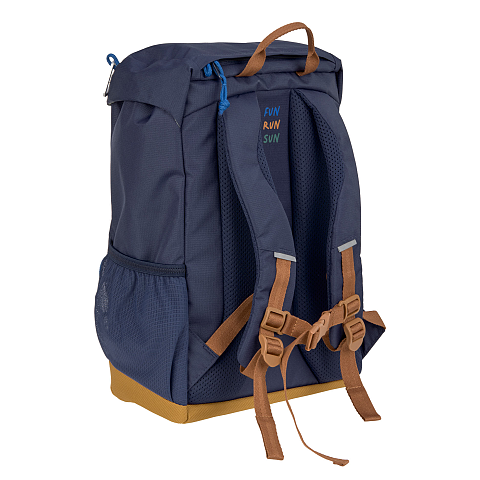 Lässig 12030234004 Rucksack Lässiger Rucksack Blau Recyceltes Polyester