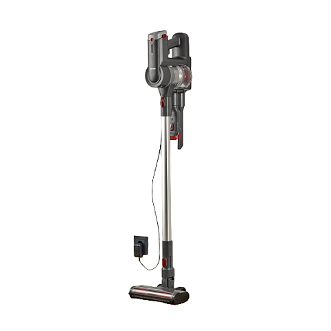 Severin HV 7968 Stabstaubsauger/Elektrischer Besen Akku Trocken Staubbeutel 0,4 l 300 W Anthrazit, Rot, Silber 2000 Ah