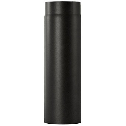 BERTRAMS 196712 Schornsteinrohr Gerades Schornsteinrohr 500 mm Schwarz