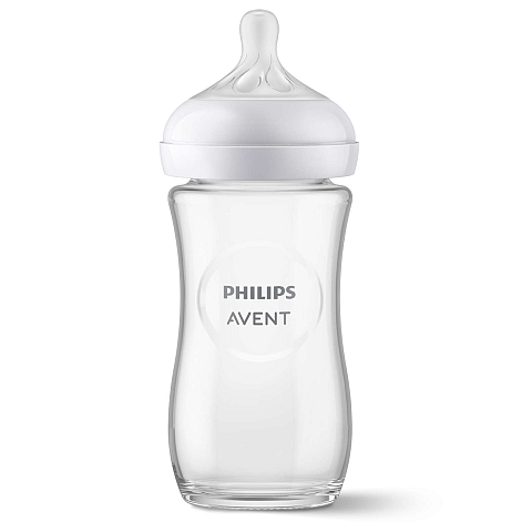 Philips AVENT Natural Response SCY933/01 Babyflasche 240ml, mittlere Durchflussrate