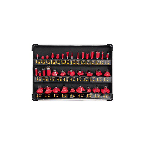 Yato YT-6803 Fräsaufsatz Bit-Satz 35 Stück(e)