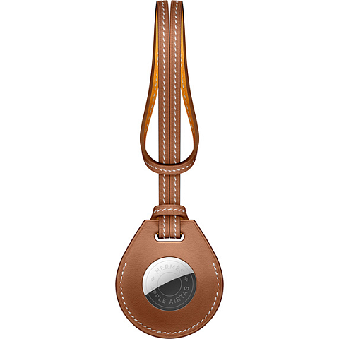 Apple AirTag Hermès Bag Charm Gold