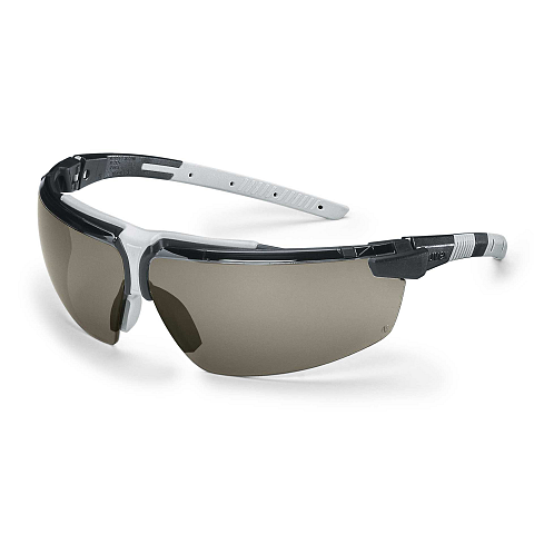 Uvex 9190281 Schutzbrille/Sicherheitsbrille Grau, Schwarz