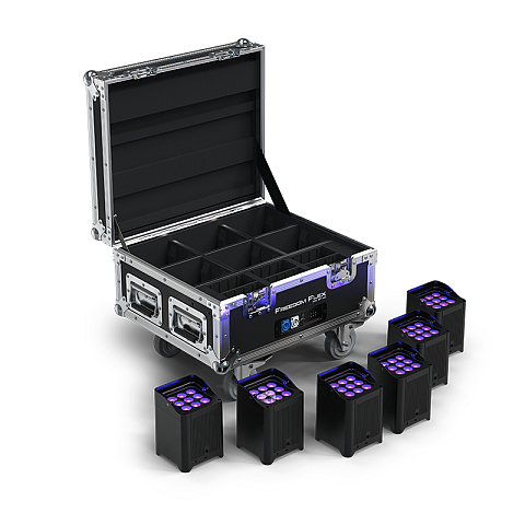 CHAUVET DJ Freedom Flex H9 IP X6 LED-Stroboskop Schwarz