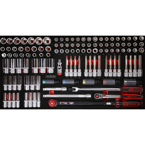KS Tools 813.0120 Steckdosen/Steckdosen-Set Steckschlüssel-Satz