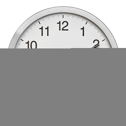 TFA-Dostmann 60.3545.02 Wand- /Tischuhr Analoge Uhr Rund Aluminium, Weiß